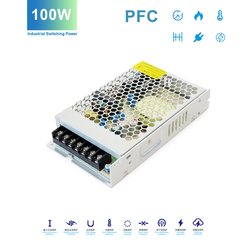 100W